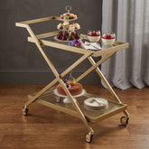 Monolith Bar Cart Tempered Glass