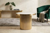 Prism Side Table Sintered Stone