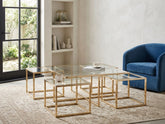 Cipher Coffee Table Tempered Clear Glass