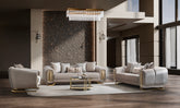 Romeo Luxury Modern Velvet Sofa Set