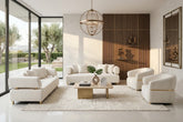 Sherry Modern High Quality Fabric Sofa White