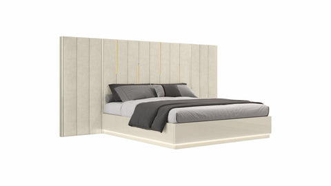 Finn Contemporary Bedroom Suite Graphite Gold