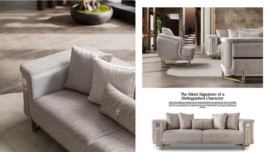 Mirage sofa set side view