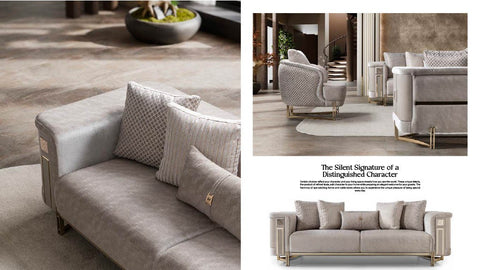 Mirage sofa set side view