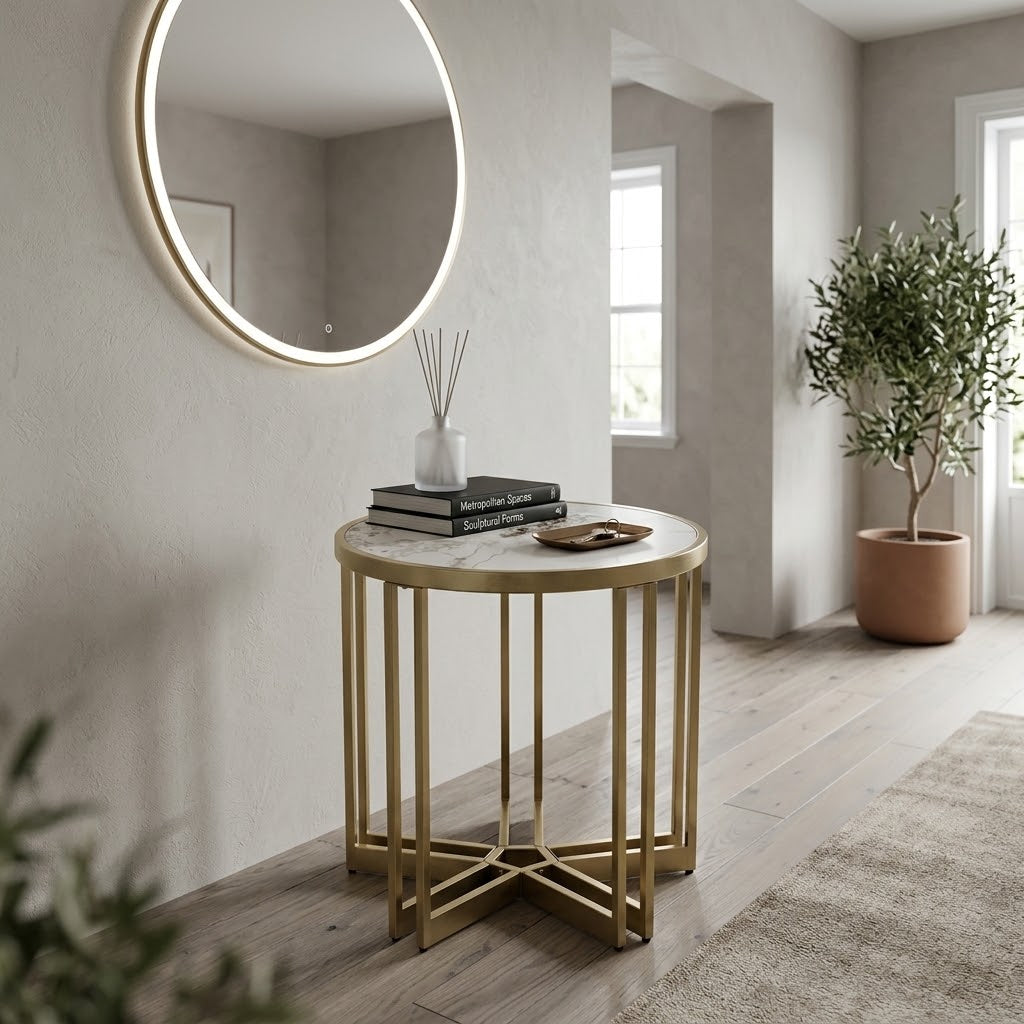 Totem Side Table Sintered Stone