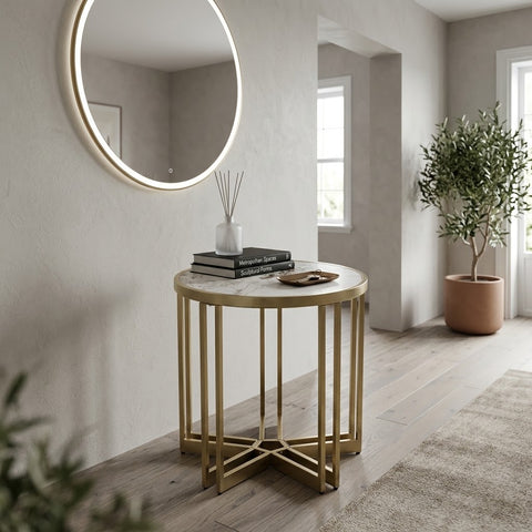 Totem Side Table Sintered Stone