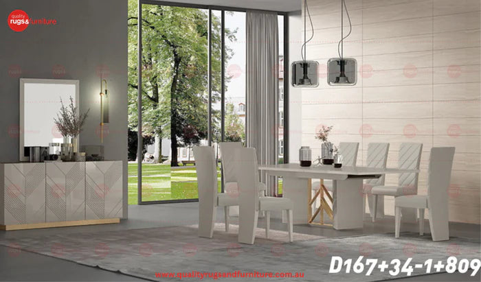 Isla Modern Luxury Dining Chair Grey Lacquer
