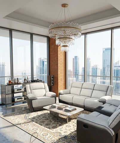 Tacoma Manual Recliner Motion sofa set