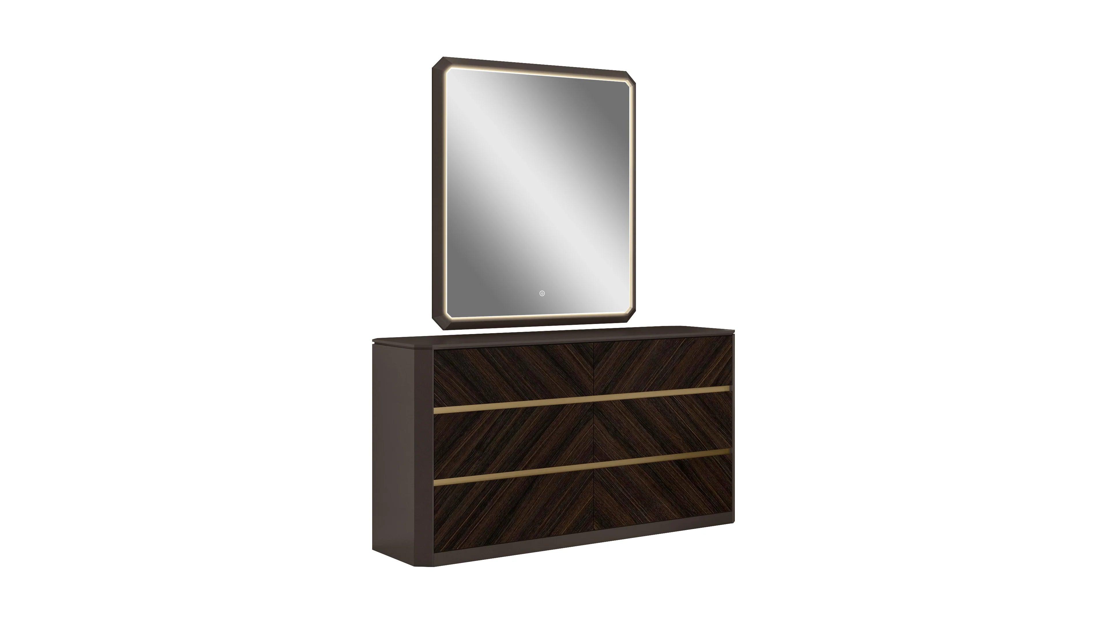 Elizabeth black oak bedroom suite dresser