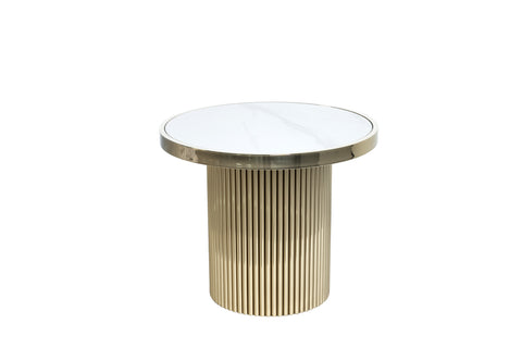 Prism Side Table Sintered Stone