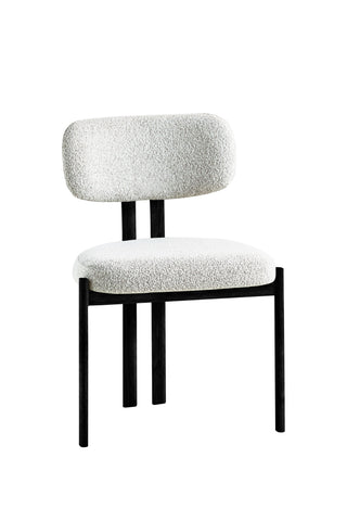 Dining Chair UDC24036 Beige with Black Sandy Legs
