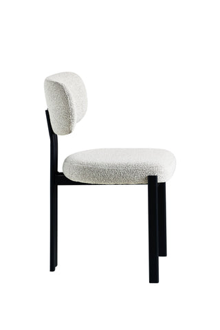 Dining Chair UDC24036 Beige with Black Sandy Legs