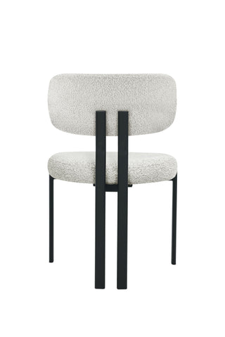 Dining Chair UDC24036 Beige with Black Sandy Legs