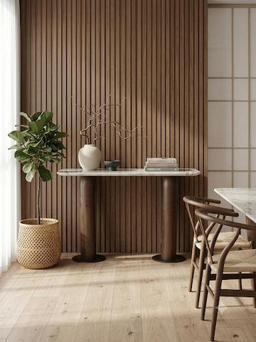 Honolulu Modern Console Table White