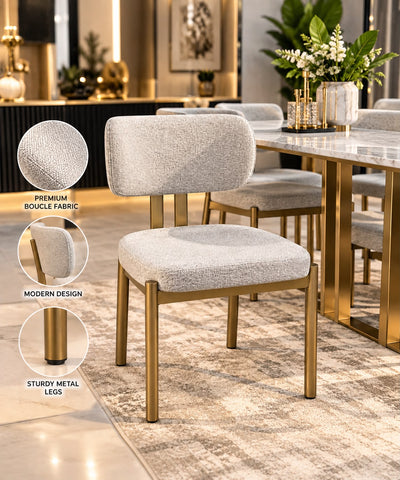 Gilded Aurora Dining Chair Fabric