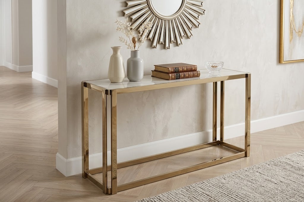 Vista Console Table Sintered Stone