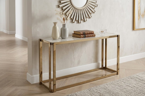 Vista Console Table Sintered Stone